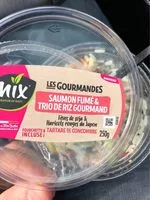 Mängden socker i Saumon fumé et trio de riz gourmand