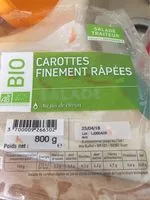 Mängden socker i Carottes finement râpées au jus de citron