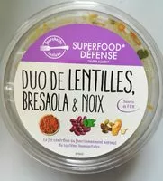Mängden socker i Duo de lentilles, bresaola & noix