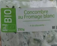 Mängden socker i Concombre au fromage blanc ciboulette
