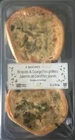 Mängden socker i 2 Quiches Végétal ! Brocolis & Courgettes Grillées, Julienne de Carottes Jaunes, Ricotta & Cerfeuil