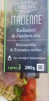 Mängden socker i Salade Radiatori & Jambon cru