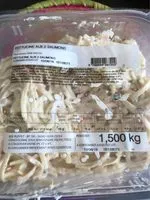 Mängden socker i Fettucine aux 2 saumons