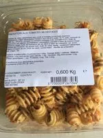 Mängden socker i Radiatori aux tomates mi-séchées