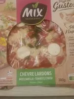 Mängden socker i Pizza chèvre lardons