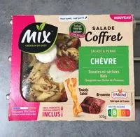 Mängden socker i Coffret salade penne chèvre tomates mi-séchées noix