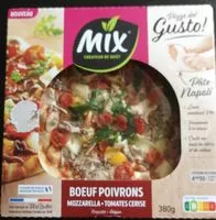 Mängden socker i Pizza del Gusto Bœuf Poivrons