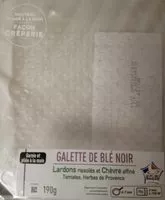 Mängden socker i Galette lardons rissolés et chèvre affiné