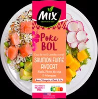 Mängden socker i Poke Bol Saumon fumé avocat