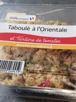Mängden socker i Taboulé à l'Orientale et Tartare de tomates
