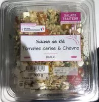 Mängden socker i Salade traiteur blé tomage chevre