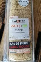 Mängden socker i Prefou chèvre