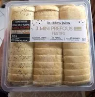 Mängden socker i 3 mini préfous festifs