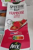 Mängden socker i Smoothie bowl framboise