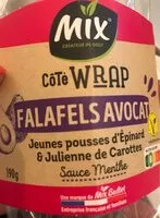 Mängden socker i Falafels Avocat Wrap