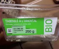 Mängden socker i Taboulé à l'orientale