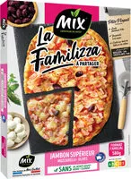 Mängden socker i Pizza Famillizza Jambon supérieur Mozzarella