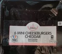 Mängden socker i 6 mini cheeseburgers cheddar