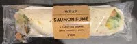 Mängden socker i Wrap saumon fumé