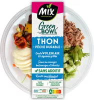 Mängden socker i Salade Green Bol Thon Mix