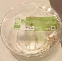 Mängden socker i Houmous aux tomates bio