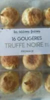 Mängden socker i 16 gougères truffe noire