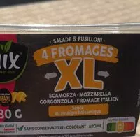Mängden socker i Salade Mix 4 fromages XL