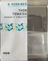 Mängden socker i Thon Tomates fromage et ciboulette