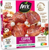 Mängden socker i Pizza Coppa Mozzarella Tomates