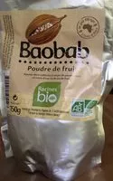 Mängden socker i Poudre de baobab