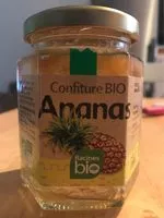 Mängden socker i Confiture d'ananas bio