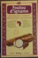Mängden socker i Foutou D'igname