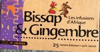 Mängden socker i Infusion Bissap Gingembre Racines
