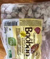 Mängden socker i Concassé de Baobab