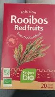 Mängden socker i Infusion from South Africa  ( Rooibos Red fruits )