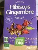 Mängden socker i INFUSION HIBISCUS GINGEMBRE D\'AFRIQUE