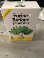 Mängden socker i Farine de banane plantin