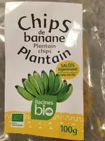 Mängden socker i Chips de bananes plantain