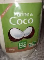 Mängden socker i Farine de coco
