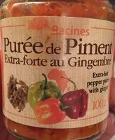 Mängden socker i Puree Piment Extra Fort Gingembre Racines