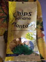 Mängden socker i Chips De Banane Plantain Légèrerement Salées