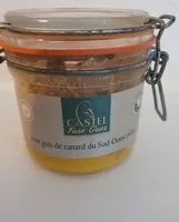 Mängden socker i Foie gras de canard du sud-ouest entier