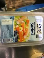 Mängden socker i Batonnets De Surimi,