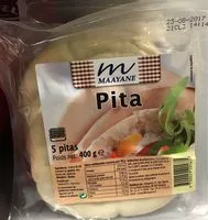 Mängden socker i Pita