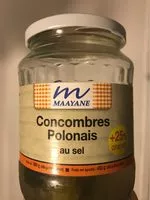 Mängden socker i Concombres Polonais au sel