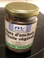 Mängden socker i Filets Anchois,