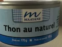 Mängden socker i Thon au naturel