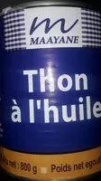 Mängden socker i THON à l'huile