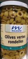 Mängden socker i Olives vertes rondelles