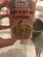 Mängden socker i Nouilles